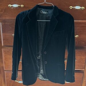 Vintage Chaus Classic Black Velvet Jacket